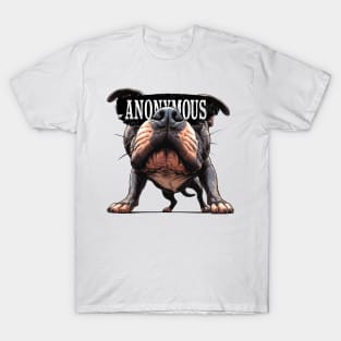 Anonymous Pit Bull Dog T-Shirt